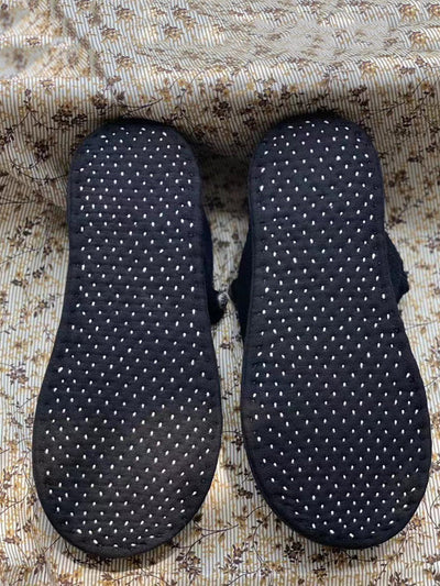 Women Vintage Casual Cloth Embroidery Flat Shoes