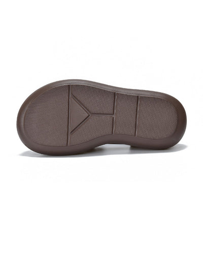 Women Casual Summer Leather Weave Platform Sandals