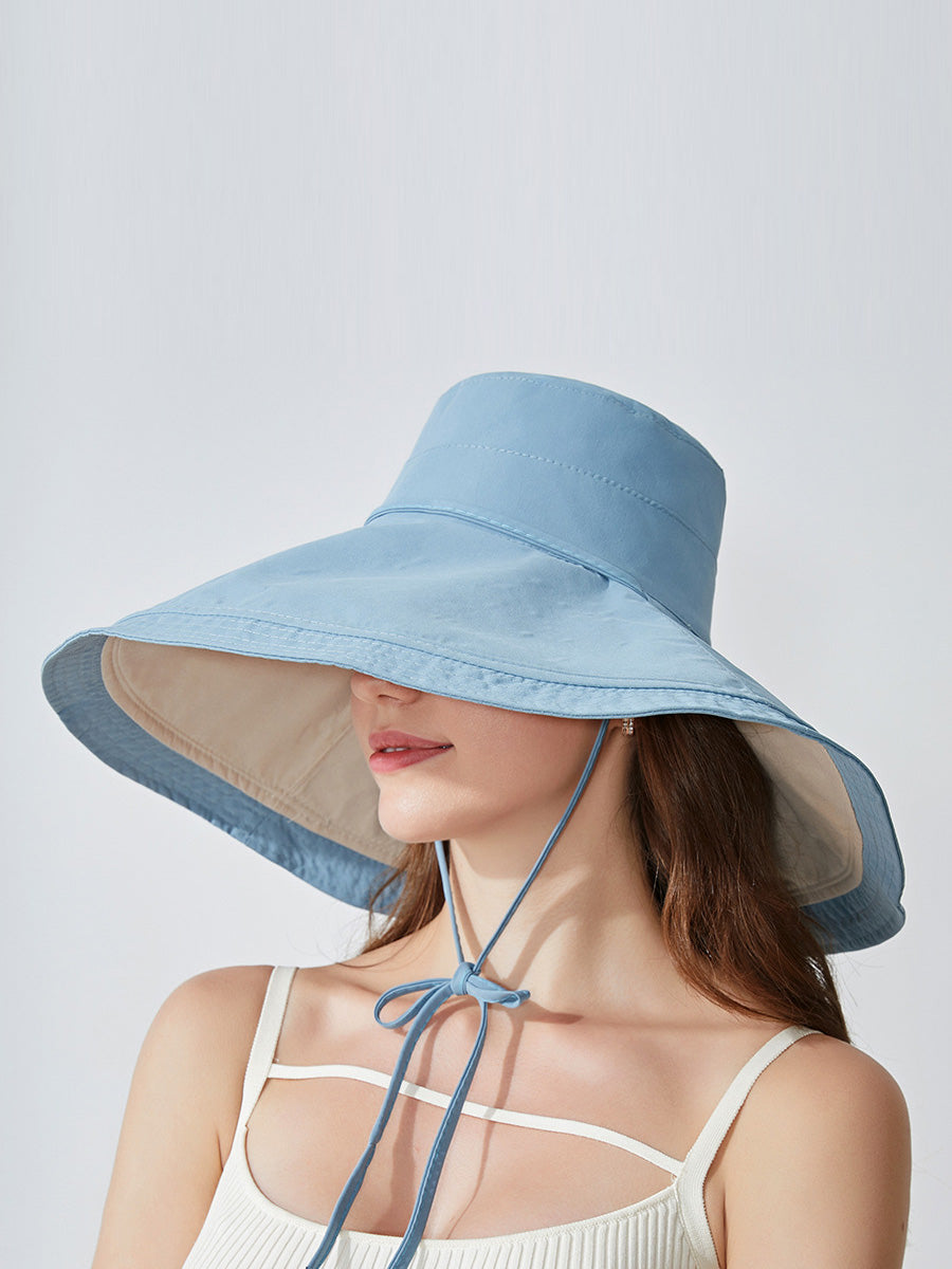 Women Casual Large Brim Sunproof Hat