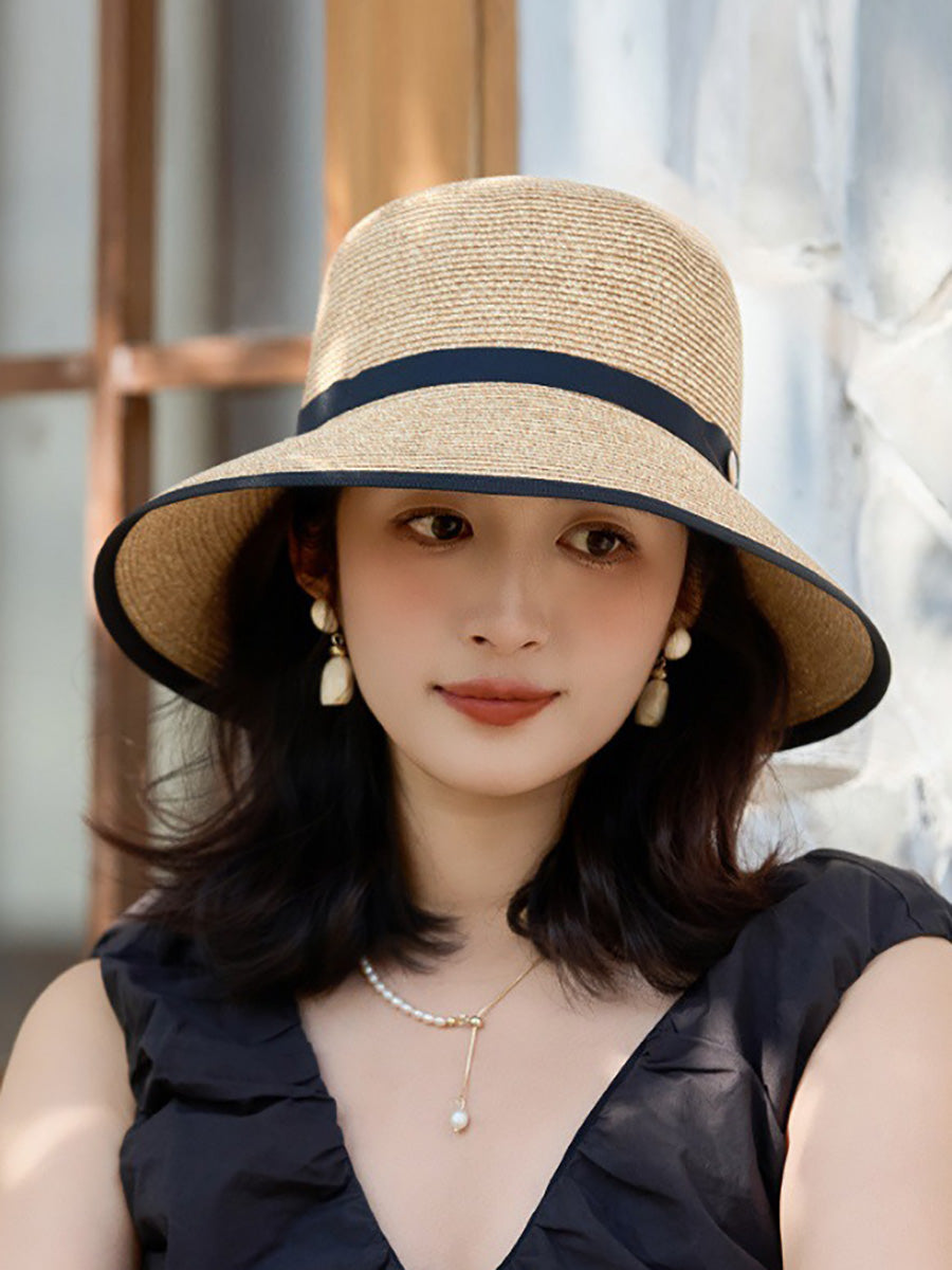 Women Fashion Summer Straw Sun Hat