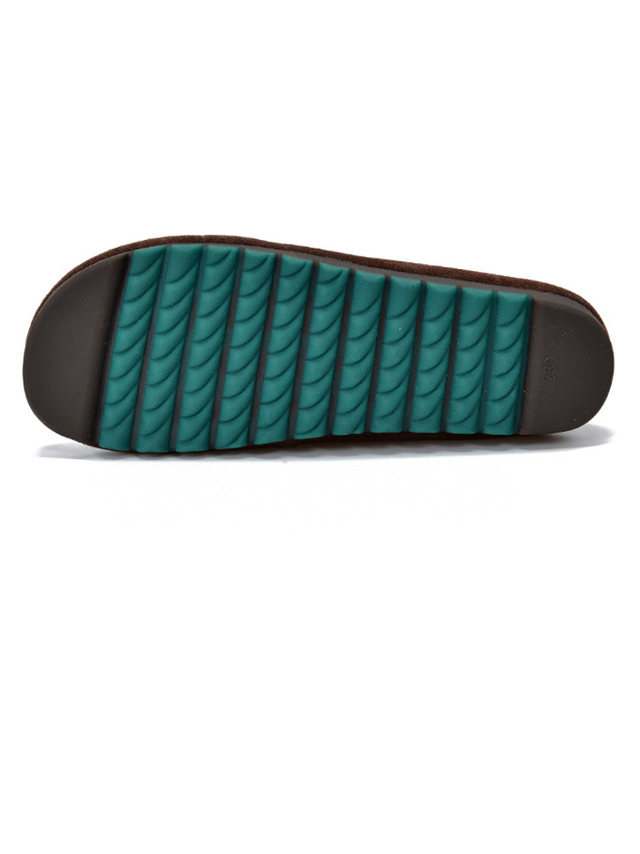 Women Summer Casual Leather Mesh Flat Shoes