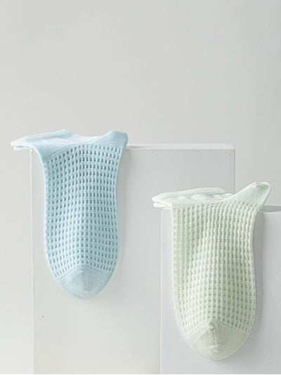 5 Pairs Women Casual Summer Thin Short Socks