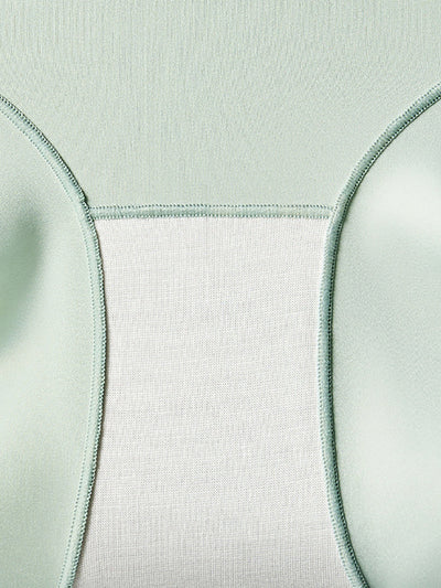 2 Pieces Summer Women Pure Color High Waist Underwear