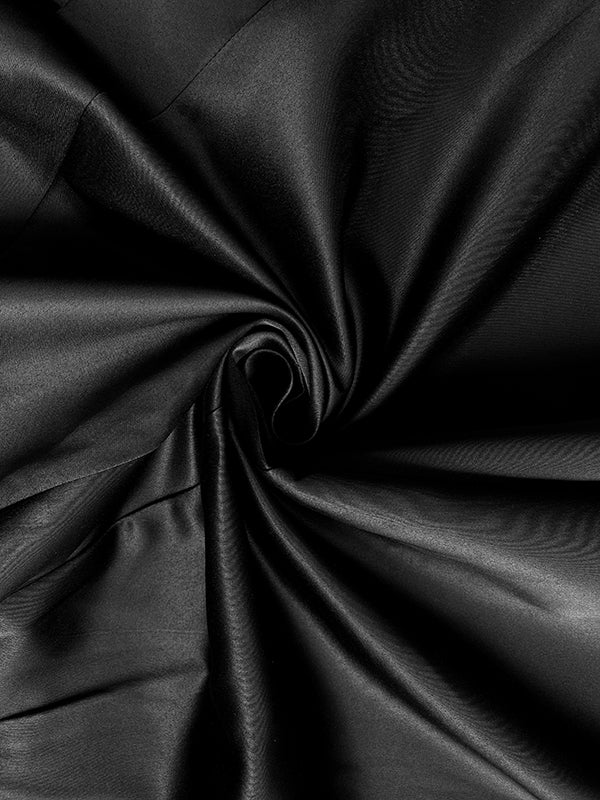 Short Sleeves Solid Color V-Neck Midi Dresses