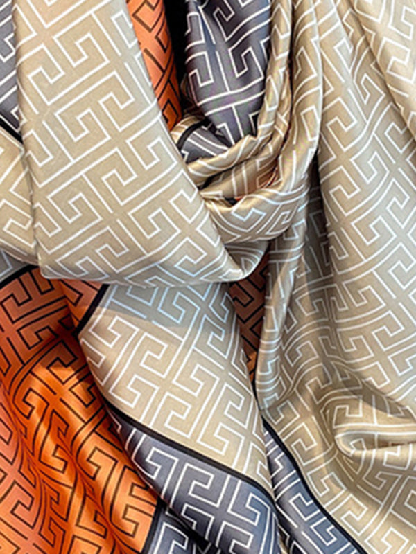 Printed Sun Protection Shawl&Scarf