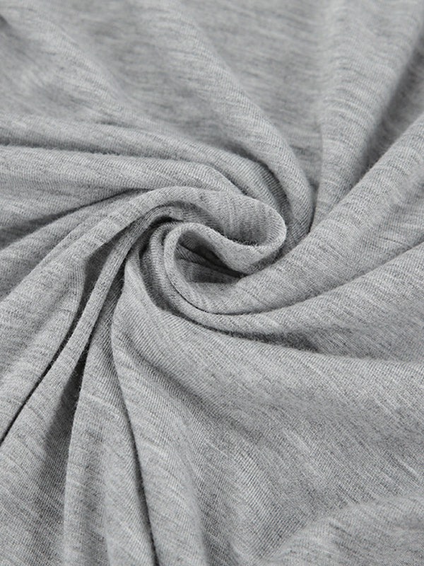 Long Sleeves Skinny Pleated Solid Color Split-Joint Off-The-Shoulder Evening Dresses Maxi Dresses