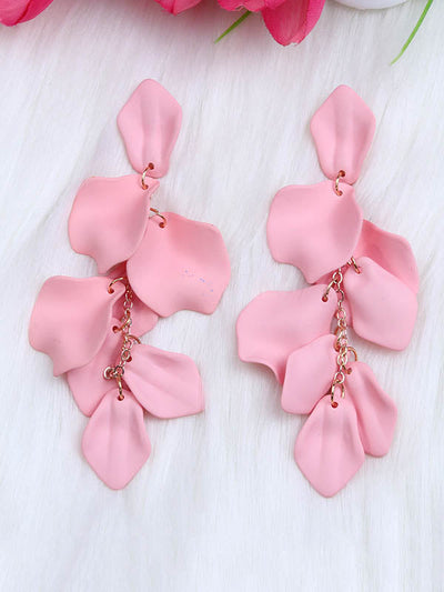 Chains Flower Shape Earrings Accessories