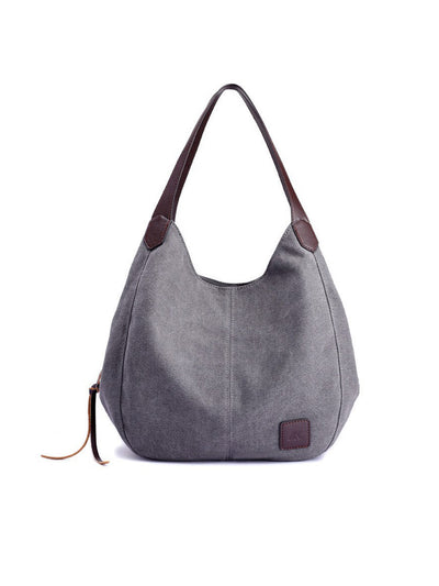 Casual Solid Color Shoulder Bag