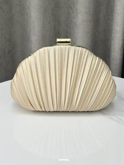 Lock Pleated Crossbody Bags Evening Bags & Clutches Mini Bags