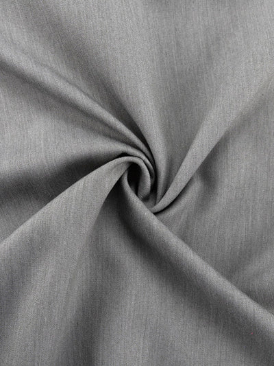 High Waisted Loose No Belt Solid Color Split-Back Split-Joint Zipper Skirts Bottoms