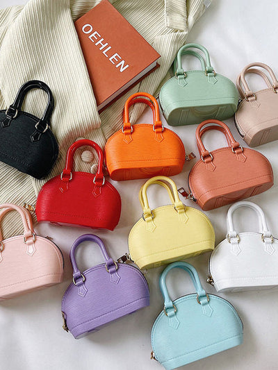 Chains Geometric Zipper Crossbody Bags Satchels