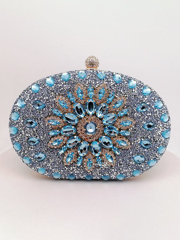 Geometric Shiny Split-Joint Bags Bags Accessories Handbags