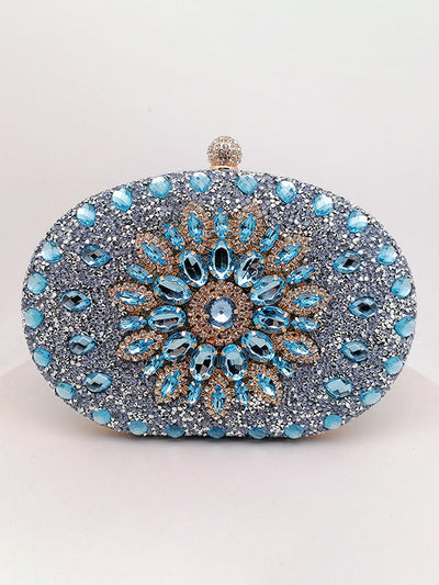 Geometric Shiny Split-Joint Bags Bags Accessories Handbags