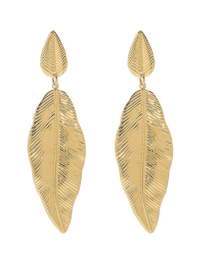 Leaves Shape Drop Earrings