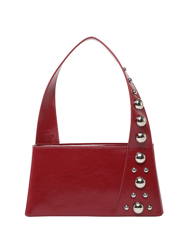 Asymmetric Rivet Split-Joint Mini Bags