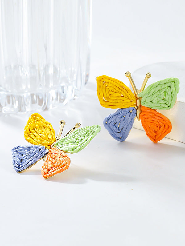 Butterfly Shape Drop Earrings