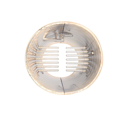 women's streetwear trumpet plastic plating hair buckle