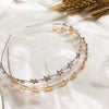 simple five-pointed star hair band