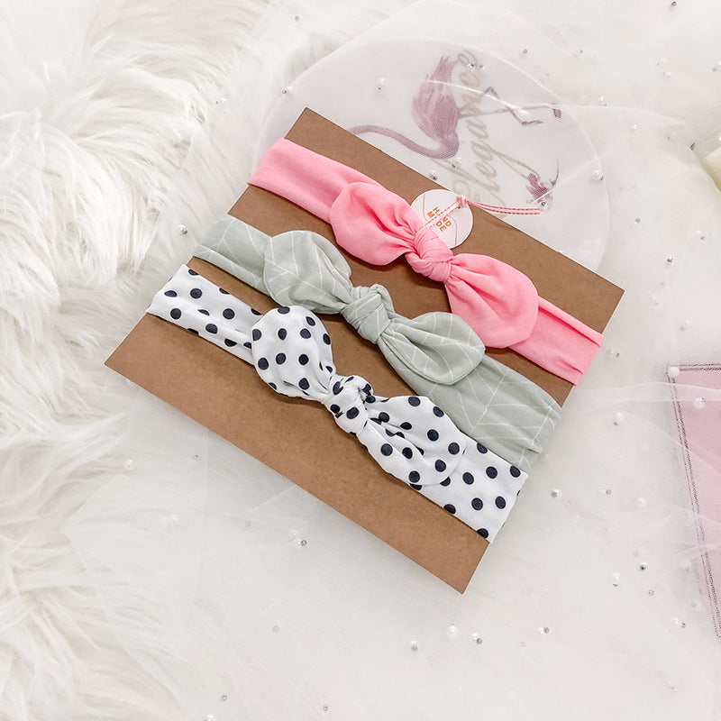 Kid'S Cartoon Style Bow Knot Hair Band
