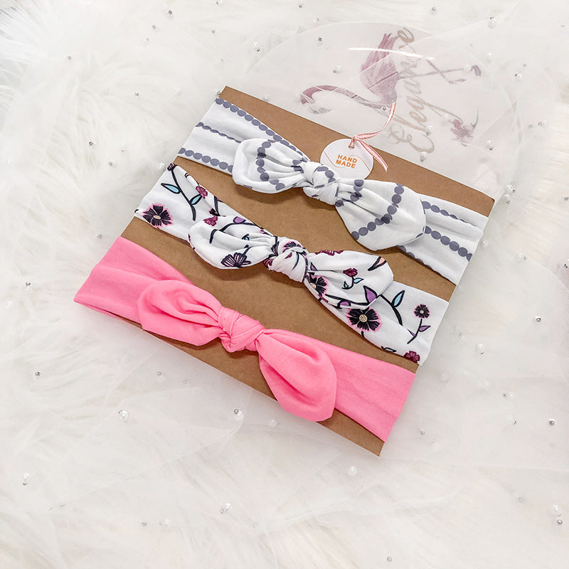Kid'S Cartoon Style Bow Knot Hair Band