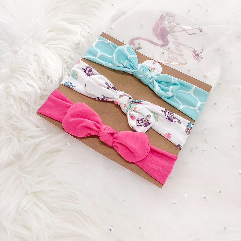 Kid'S Cartoon Style Bow Knot Hair Band