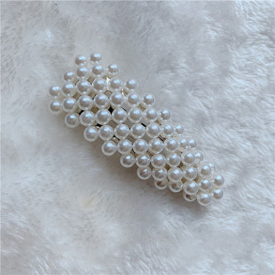 Women's Elegant Sweet Solid Color Plastic Hair Clip