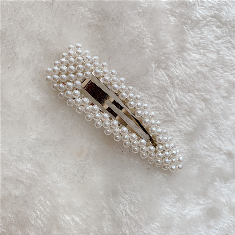 Women's Elegant Sweet Solid Color Plastic Hair Clip