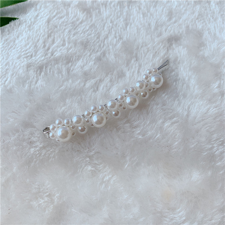 Women's Elegant Sweet Solid Color Plastic Hair Clip