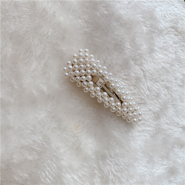 Women's Elegant Sweet Solid Color Plastic Hair Clip