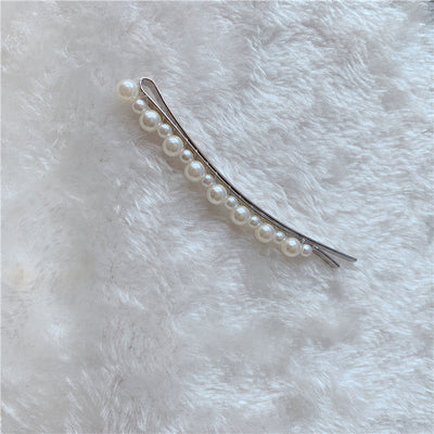 Women's Elegant Sweet Solid Color Plastic Hair Clip