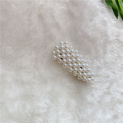 Women's Elegant Sweet Solid Color Plastic Hair Clip