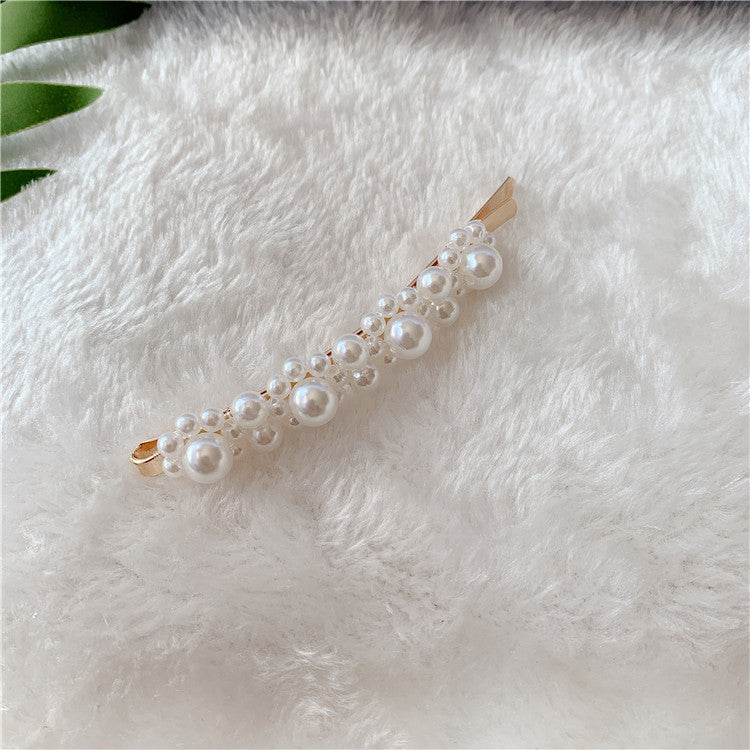 Women's Elegant Sweet Solid Color Plastic Hair Clip