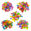 fashion butterfly plastic handmade hair claws 100 pieces per pack
