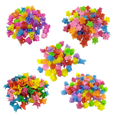 fashion butterfly plastic handmade hair claws 100 pieces per pack