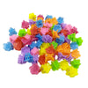 fashion butterfly plastic handmade hair claws 100 pieces per pack