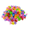 fashion butterfly plastic handmade hair claws 100 pieces per pack