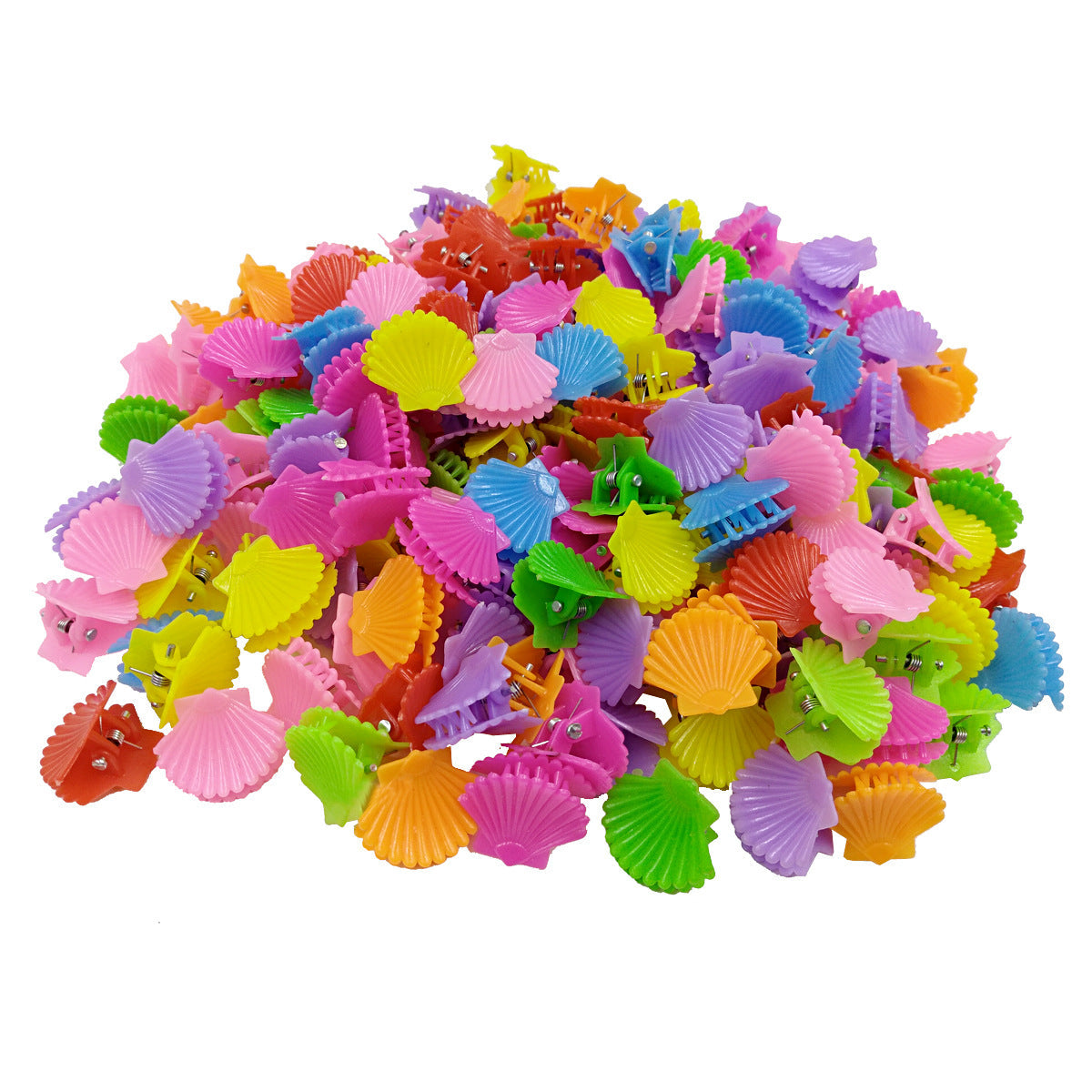 fashion butterfly plastic handmade hair claws 100 pieces per pack