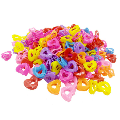 fashion butterfly plastic handmade hair claws 100 pieces per pack