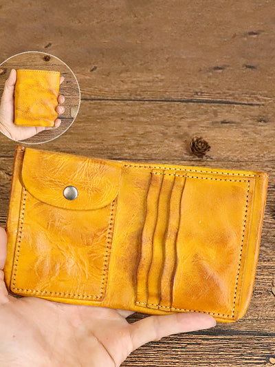 Retro Leather Multifunctional Wallet