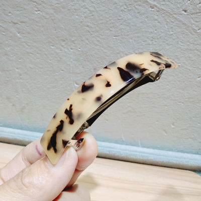 Women's Simple Style Leopard Acetic acid sheets Hair Clip