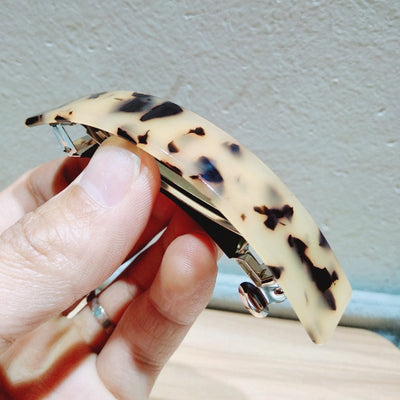 Women's Simple Style Leopard Acetic acid sheets Hair Clip