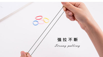 girls&#39; rubber band hair band disposable black rubber band thickened baby head rope children&#39;s hair accessories
