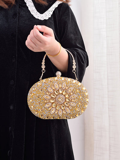 Geometric Shiny Split-Joint Bags Bags Accessories Handbags