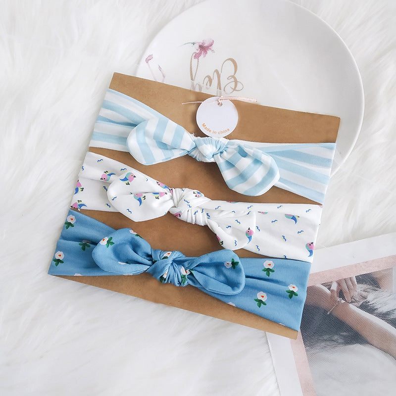 Kid'S Cartoon Style Bow Knot Hair Band