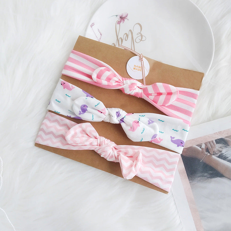 Kid'S Cartoon Style Bow Knot Hair Band