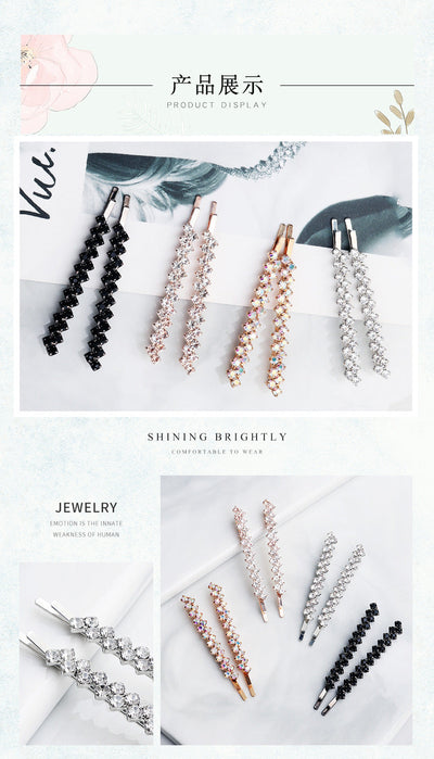 hot selling fashion diamond women's clip