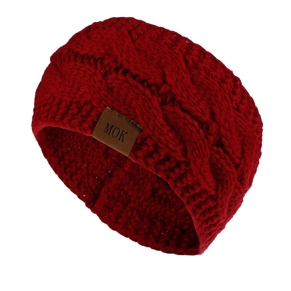 fashion geometric acrylic patchwork hair band