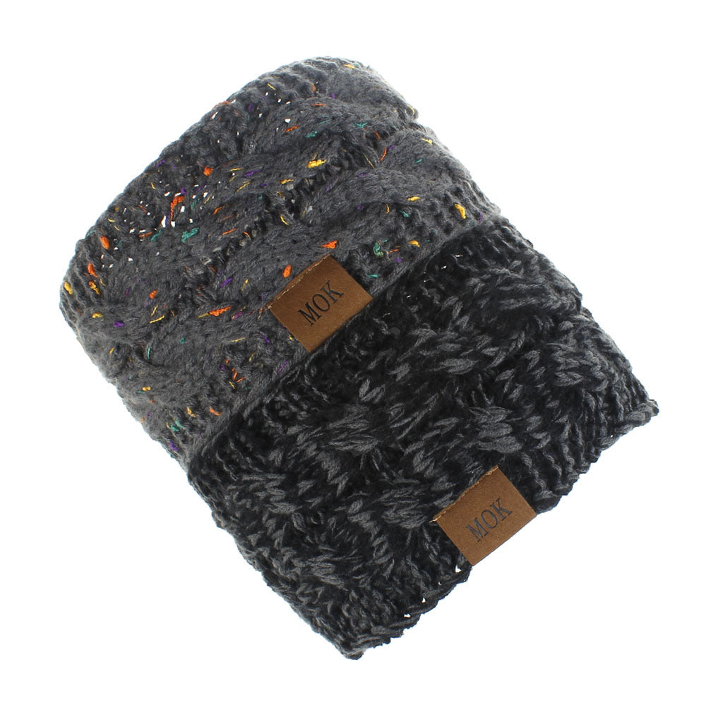 fashion geometric acrylic patchwork hair band