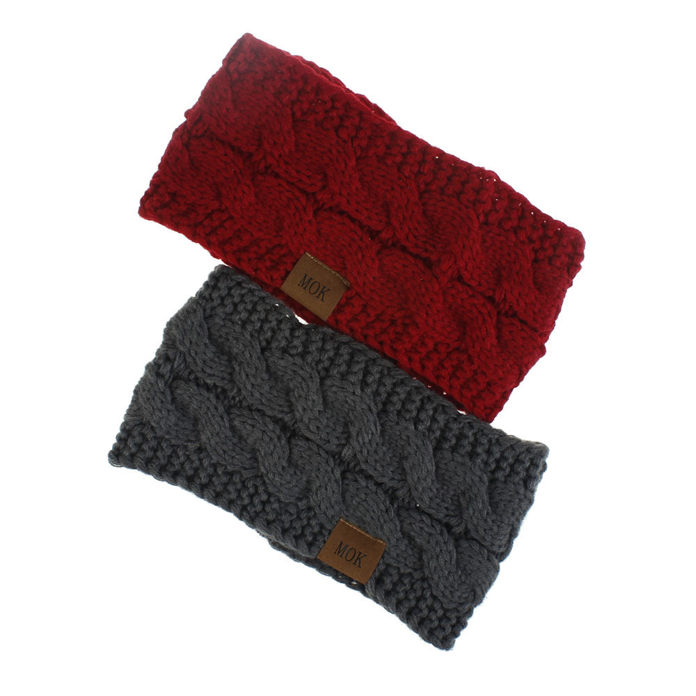 fashion geometric acrylic patchwork hair band