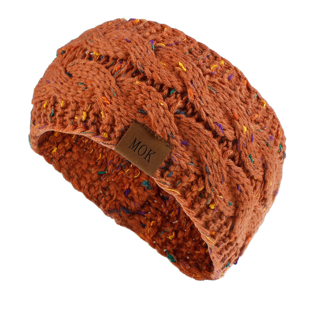 fashion geometric acrylic patchwork hair band